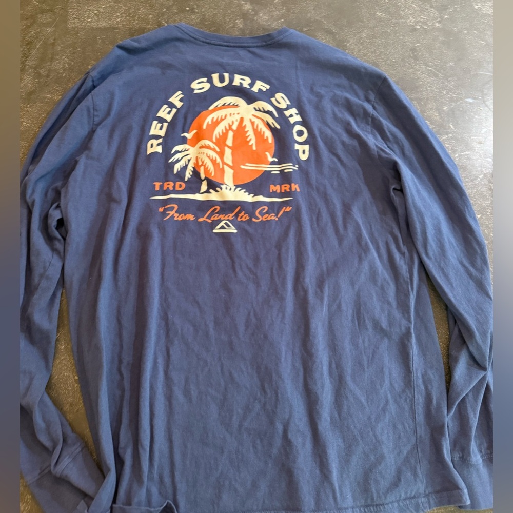 Reef long sleeve, navy, men’s, size xl